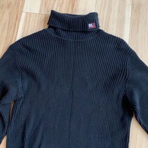 Men’s black turtleneck by Ralph Lauren Size Small